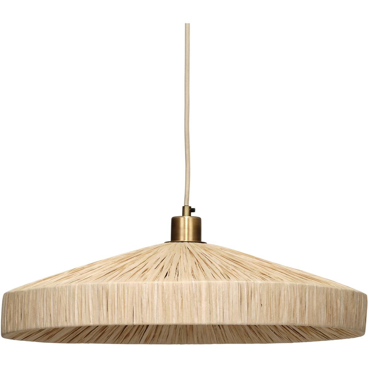Jamie Young Co 5PARA-SPENA Parasol 1 Light 19.75 inch Antique Brass Pendant Ceiling Light, Lifestyle, Small