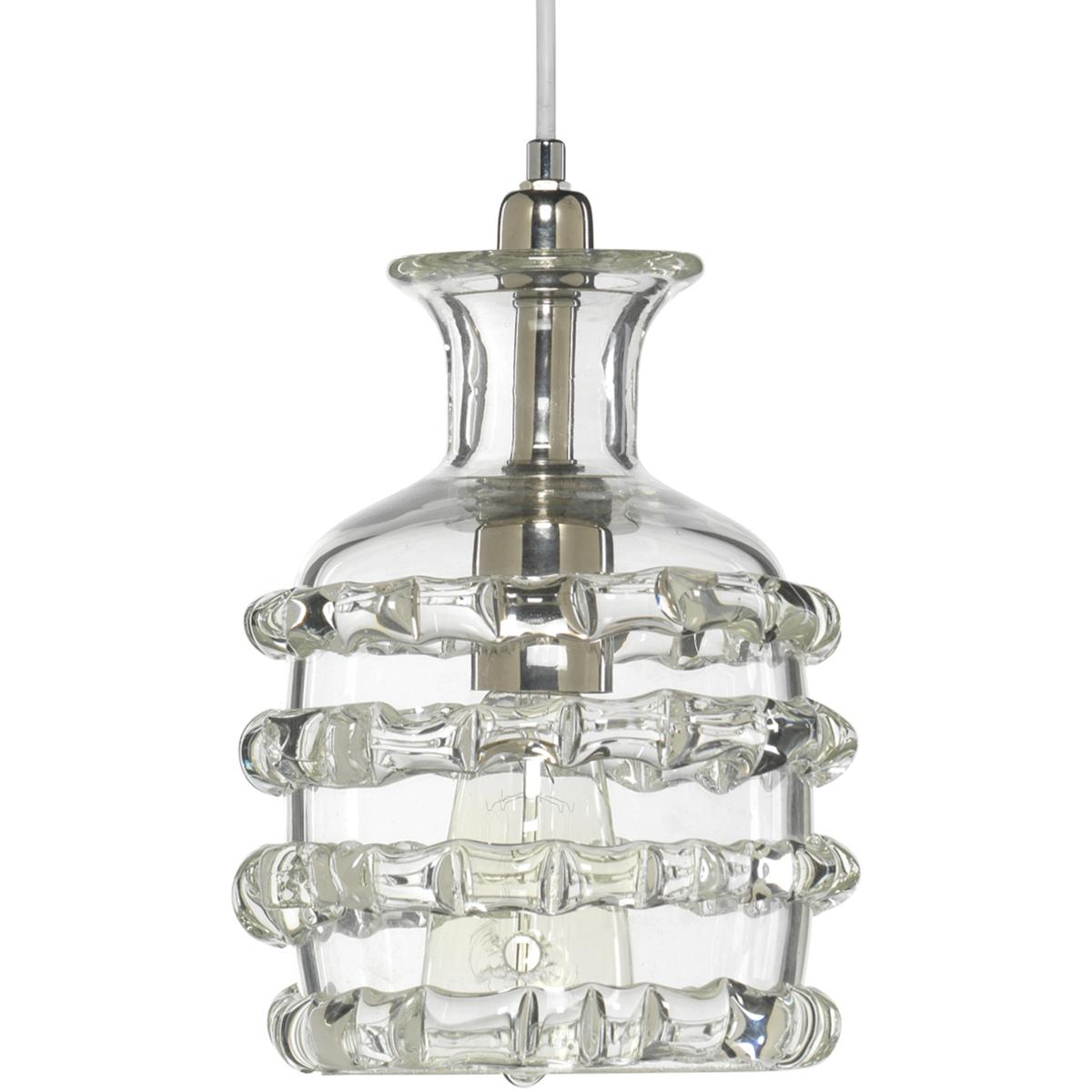 Jamie Young Co 5RIBB-SMCL Ribbon 1 Light 7 inch Clear Glass Pendant Ceiling Light