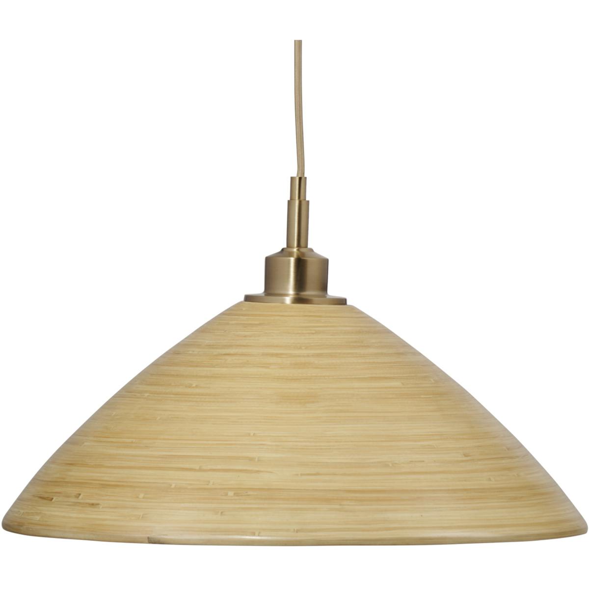 Jamie Young Co 5SPUN-SNNA Spun 1 Light 20 inch Antique Brass Pendant Ceiling Light, Inline