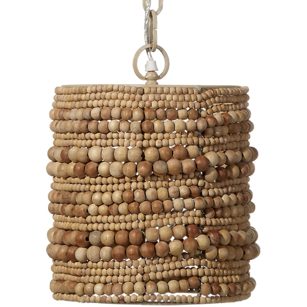 Jamie Young Co 5STRA-PENA Strand 1 Light 10.5 inch Natural Pendant Ceiling Light
