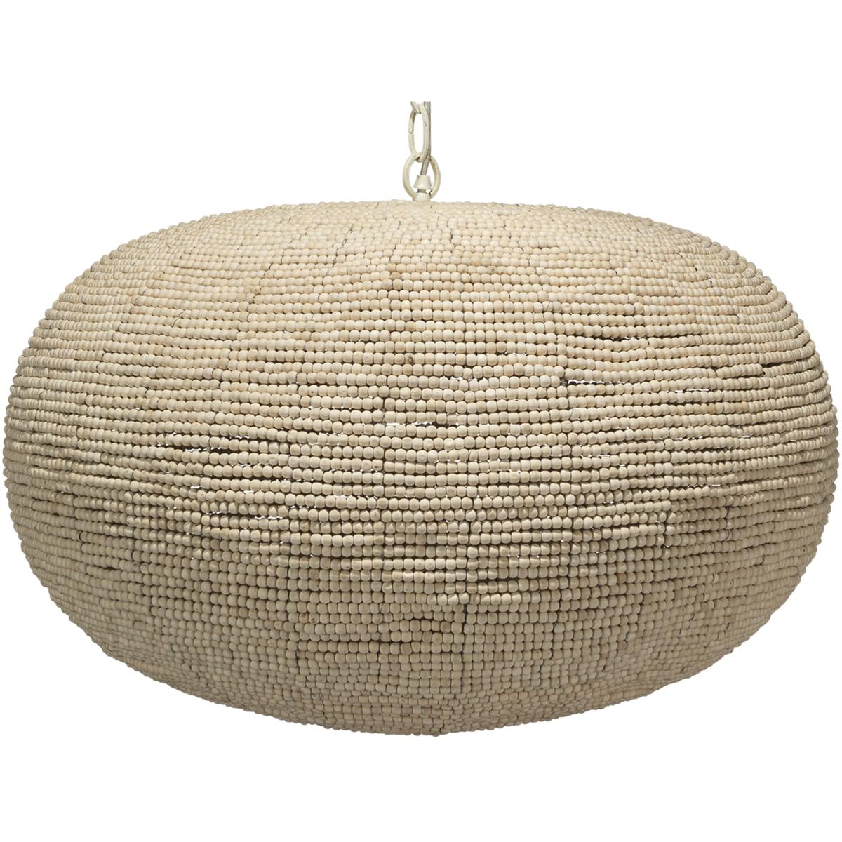 Jamie Young Co 5WHIR-PDOW Whirlpool 3 Light 32 inch Natural Pendant Ceiling Light
