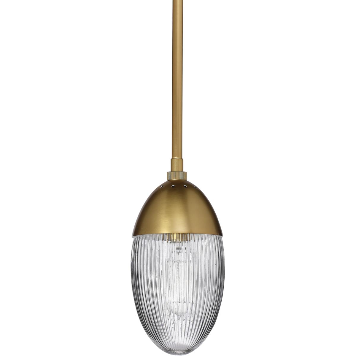 Jamie Young Co 5WHIT-SMAB Whitworth 1 Light 6 inch Polished Brass Pendant Ceiling Light, Small