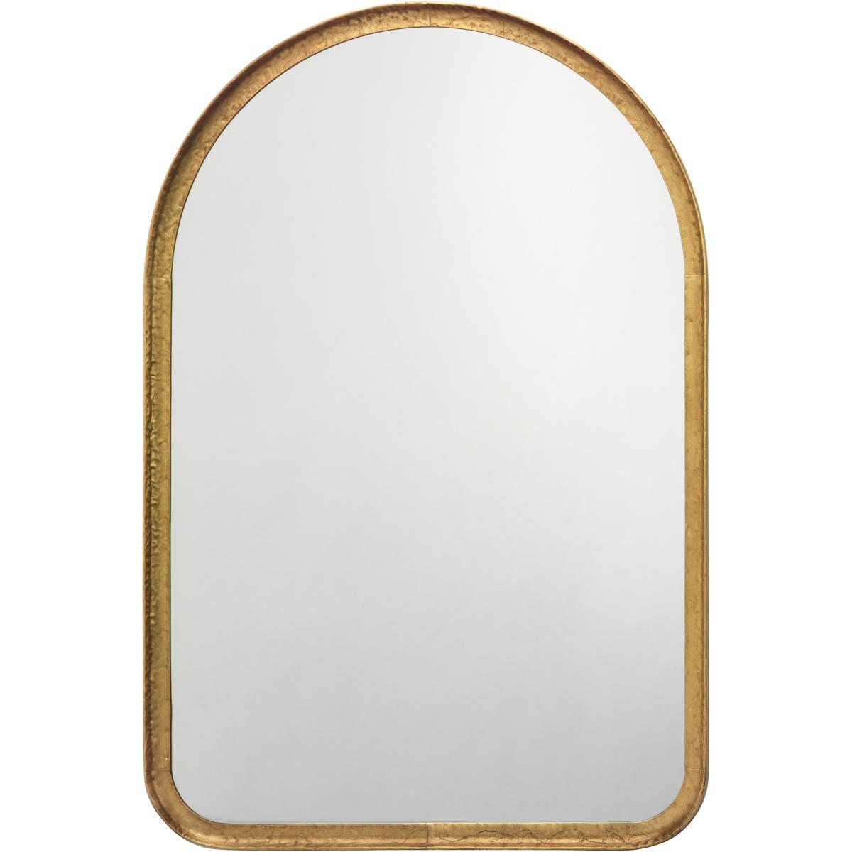 Jamie Young Co 6ARCH-MIGO Arch 36 X 24 inch Gold Leaf Metal Wall Mirror