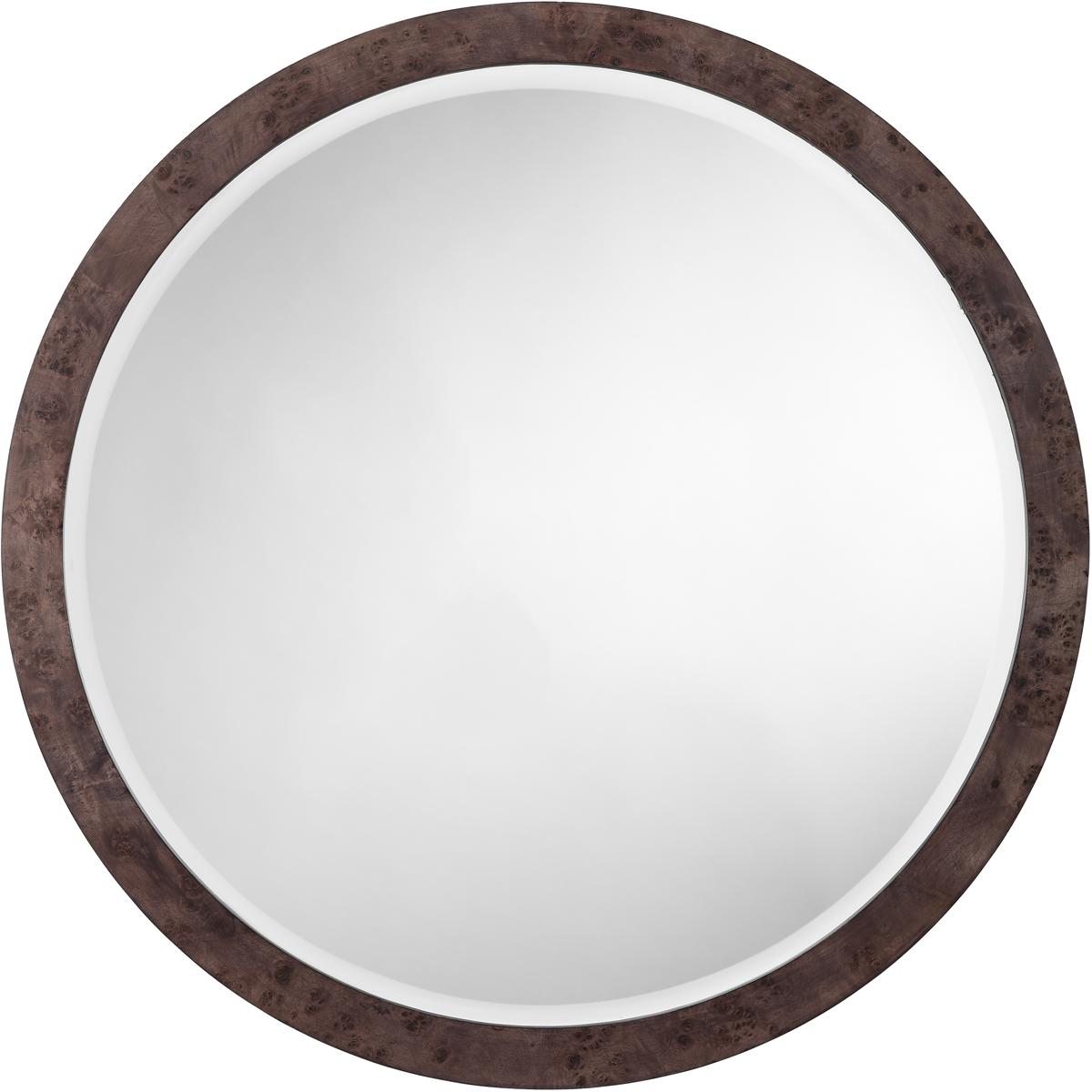 Jamie Young Co 6CHANRNDCH Chandler 36 X 36 inch Charcoal Mirror