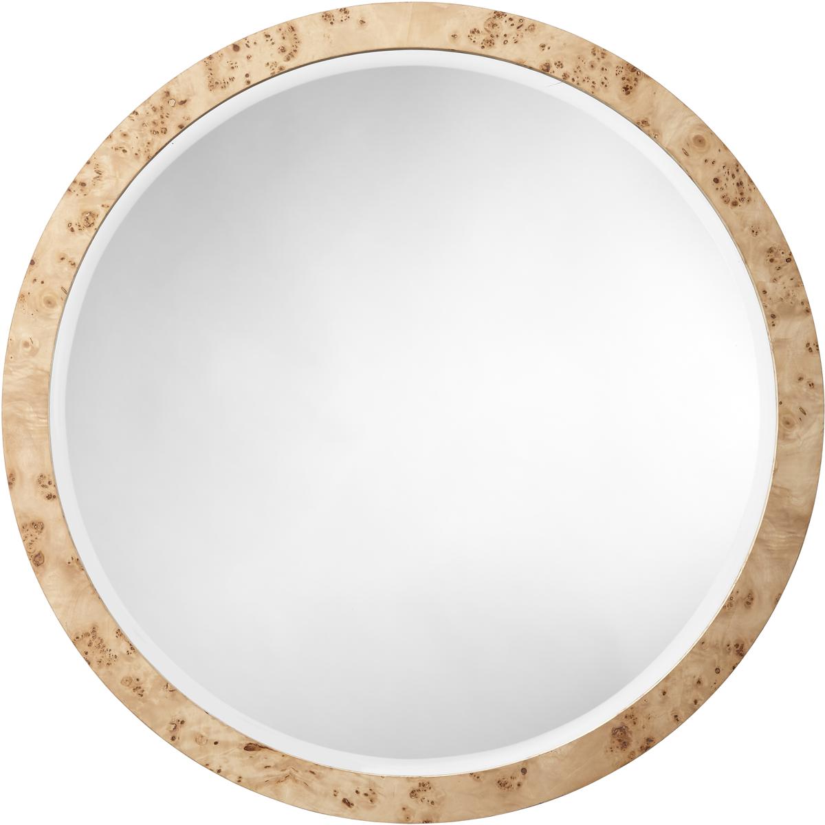 Jamie Young Co 6CHANRNDNA Chandler 36 X 36 inch Natural Mirror