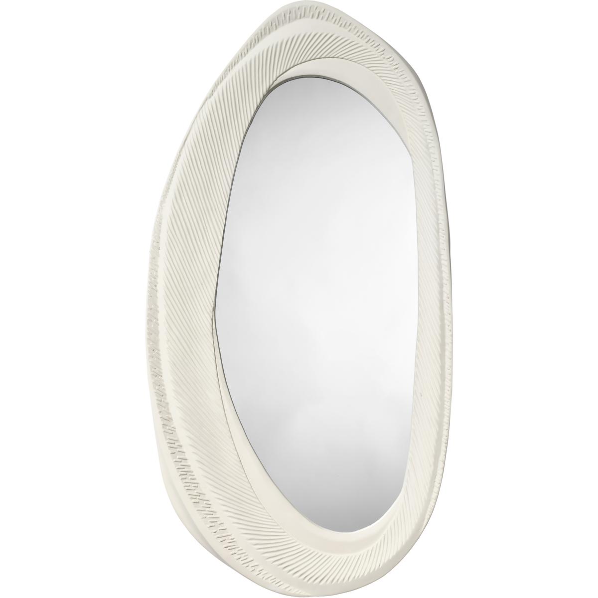 Jamie Young Co 6DENA-MIWH Denali 45 X 21.5 inch White Mirror