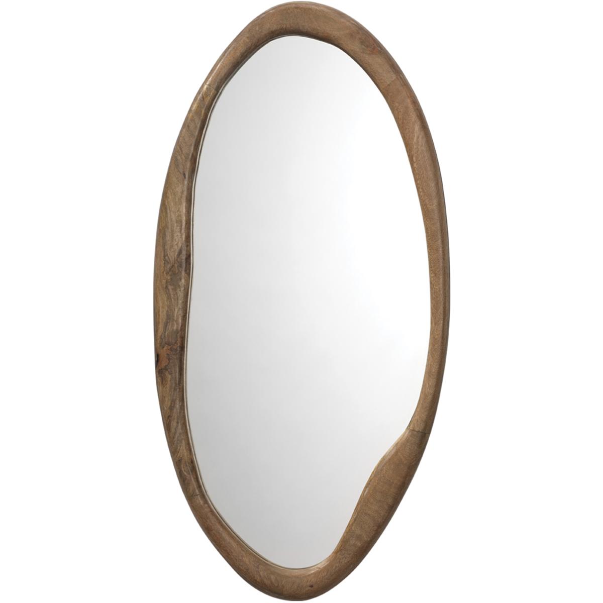 Jamie Young Co 6ORGA-OVNA Organic 39 X 19.5 inch Natural Mirror
