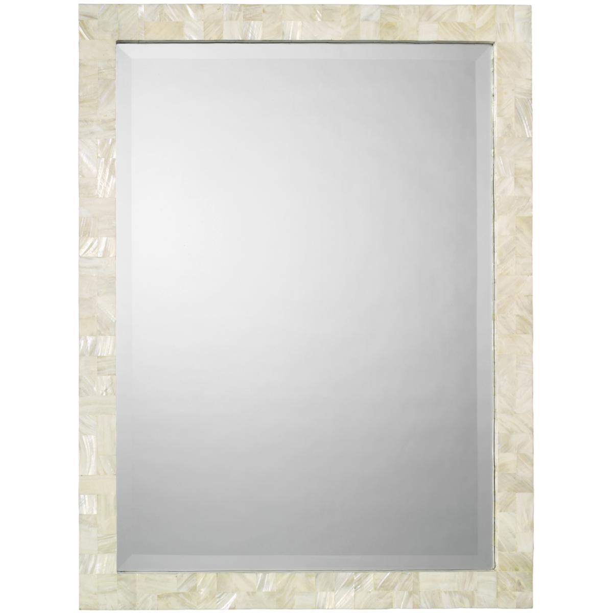 Jamie Young Co 6RECT-LGMOP Naturally Elegant 33 X 25 inch Mother of Pearl Mirror