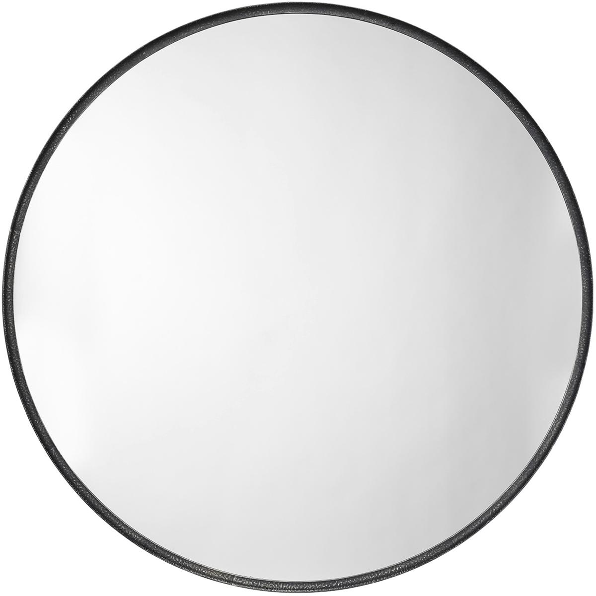 Jamie Young Co 6REFI-XLMIBK Refined 60 X 60 inch Distressed Black Mirror, Inline, Extra Large