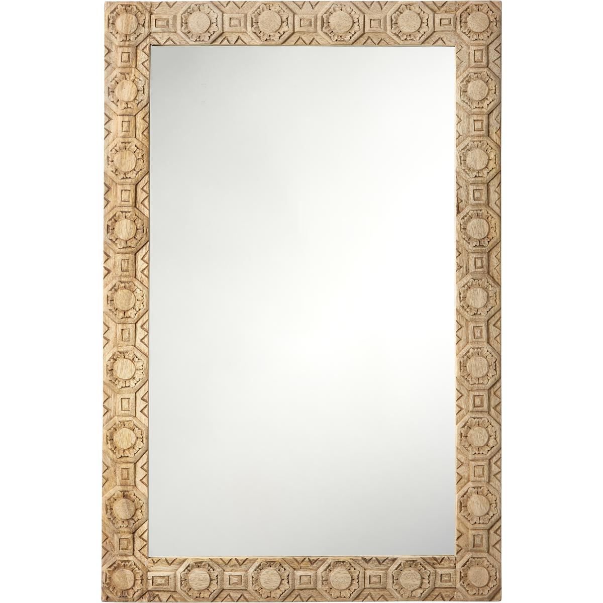 Jamie Young Co 6RELI-RECTNA Relief 36 X 24 inch Natural Mirror