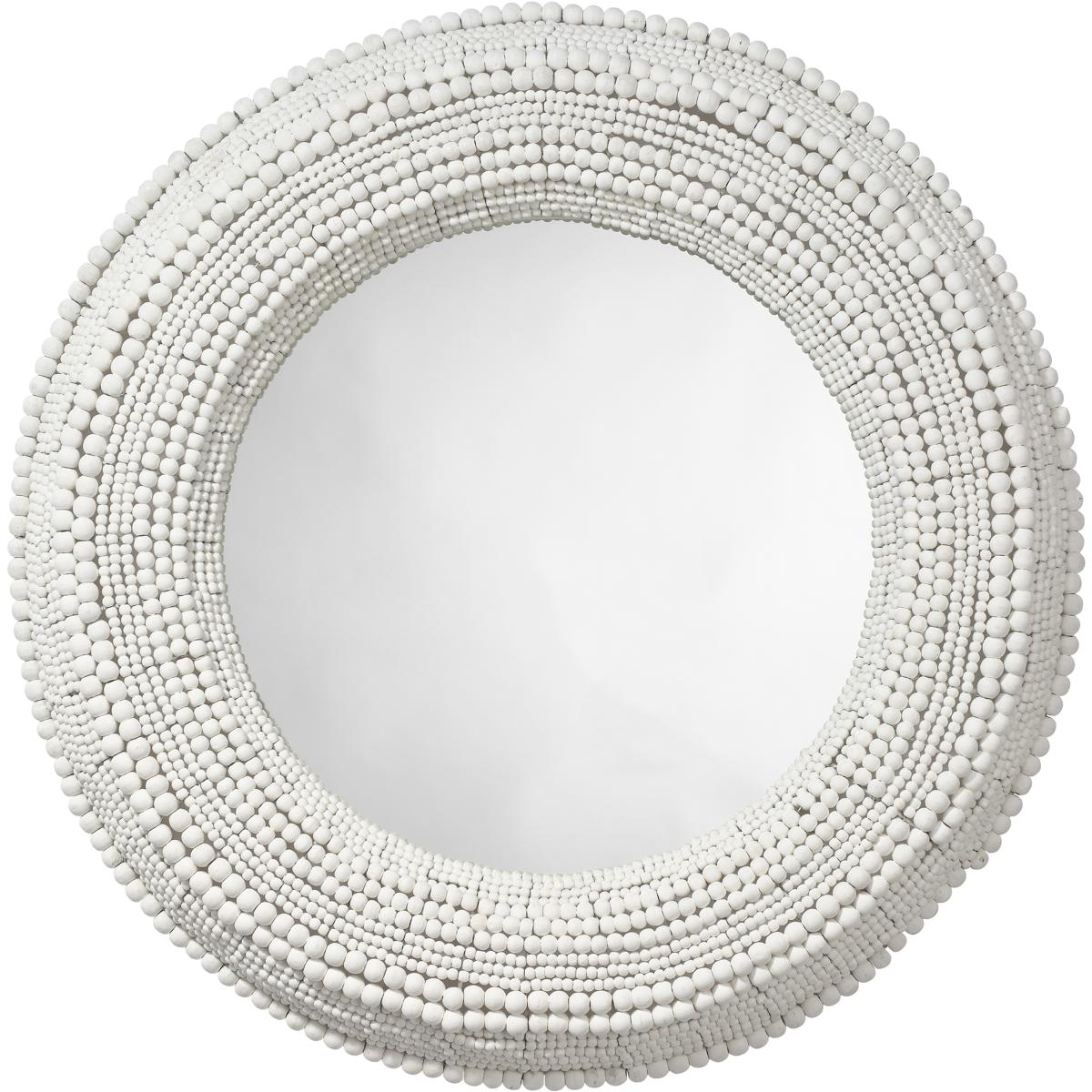 Jamie Young Co 6STRA-MIWH Strand 37.5 X 37.5 inch White Mirror