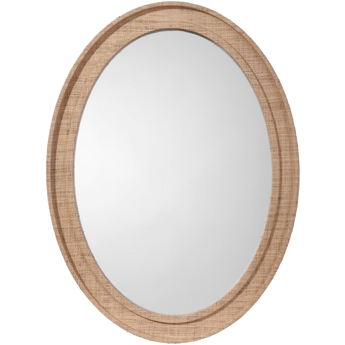 Jamie Young Co 6VALL-MINA Valley 35 X 26 inch Natural Wall Mirror