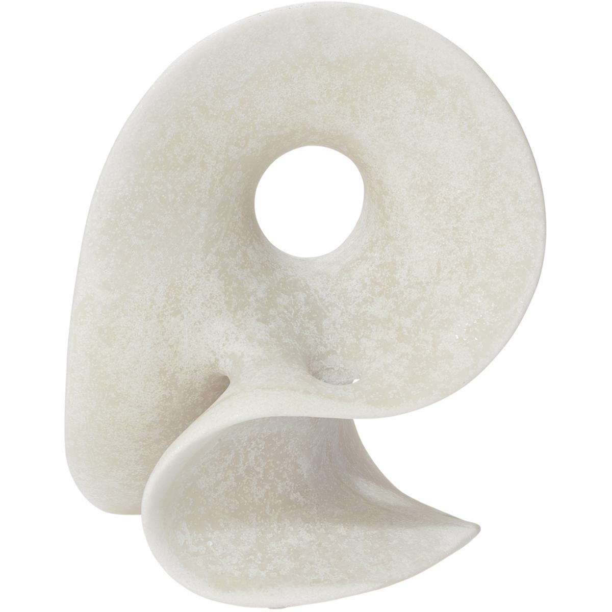 Jamie Young Co 7AMOR-SMWH Amorphous Off White Table Object