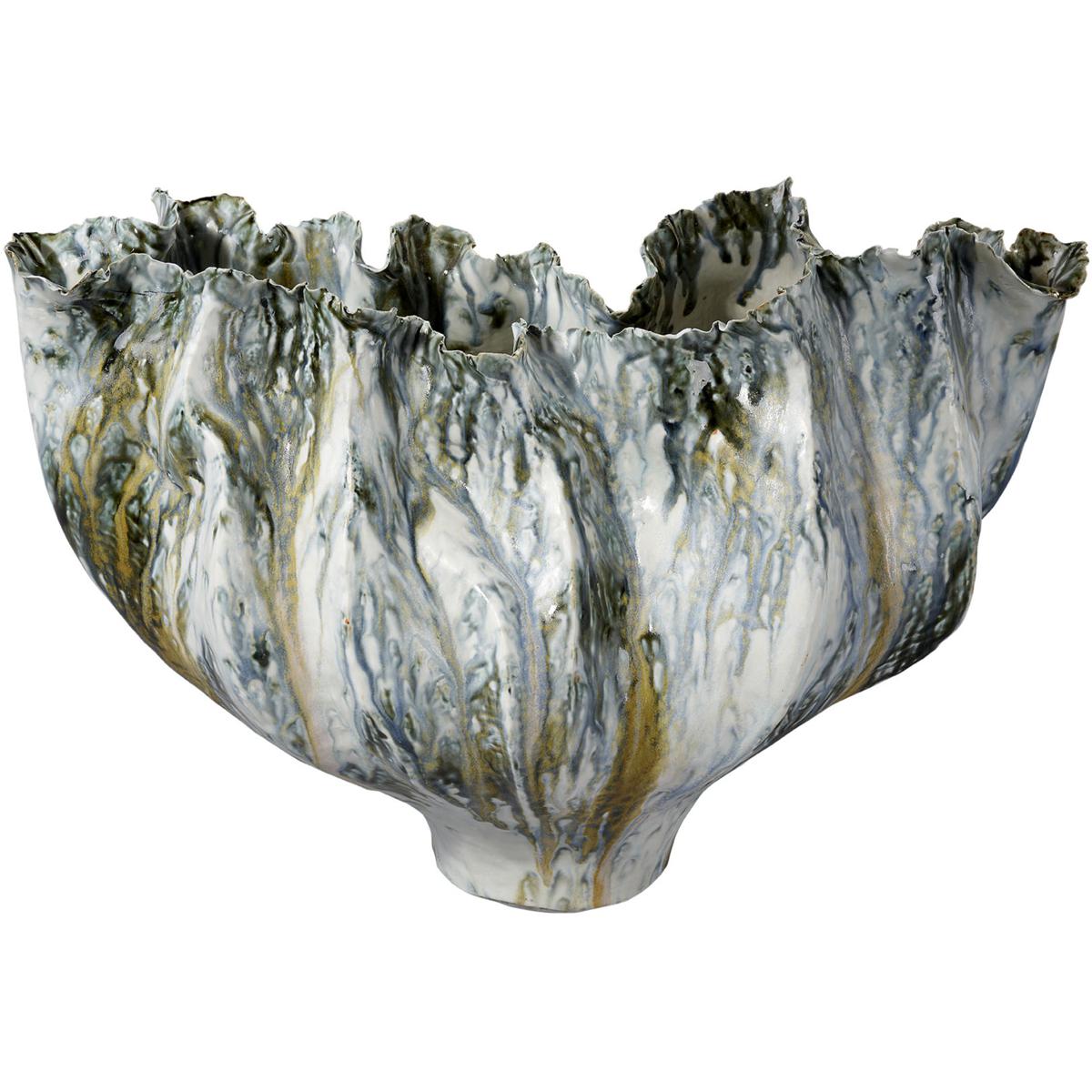 Jamie Young Co 7BELU-VABL Beluga 16 X 11 inch Vase