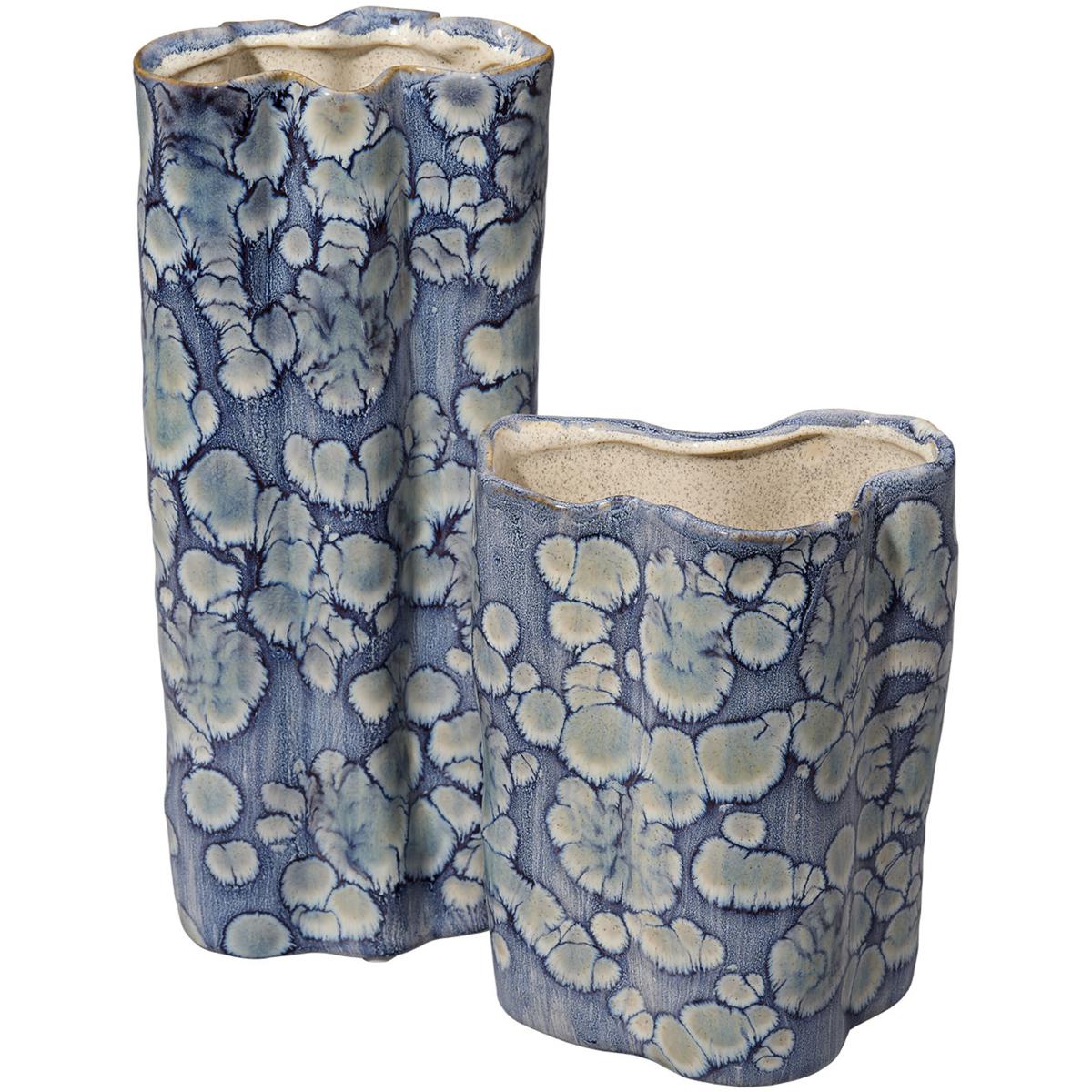 Jamie Young Co 7CLOU-VABL Cloud 12 X 5 inch Vases, Set of 2