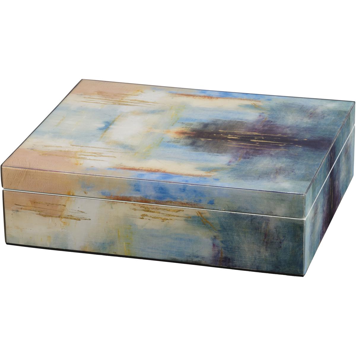 Jamie Young Co 7COLO-BXBL Colorwash 12 inch Multicolor Box, Inline