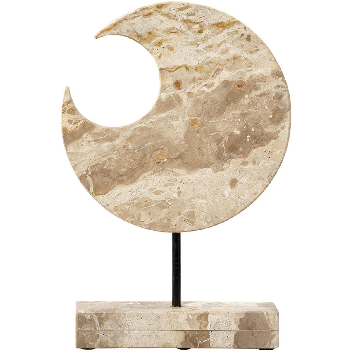 Jamie Young Co 7CRES-MARB Crescent 15 X 10 inch Marble Stand Sculpture