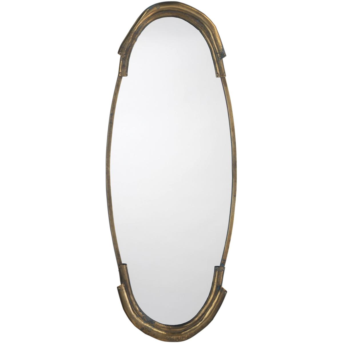 Jamie Young Co 7MARG-MIAB Margaux 45 X 17 inch Antique Brass Mirror