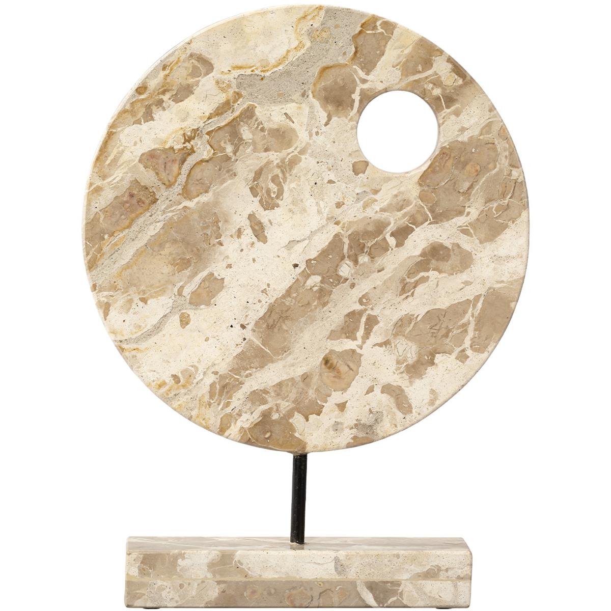 Jamie Young Co 7SATE-MARB Satellite 17 X 13 inch Marble Stand Sculpture