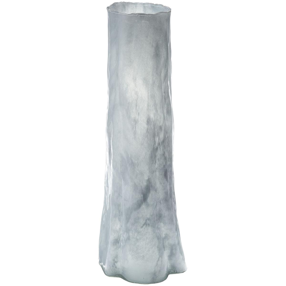 Jamie Young Co 7SEQU-LGBL Sequoia 20 X 7 inch Vase in Pale Blue Glass, Large, Large
