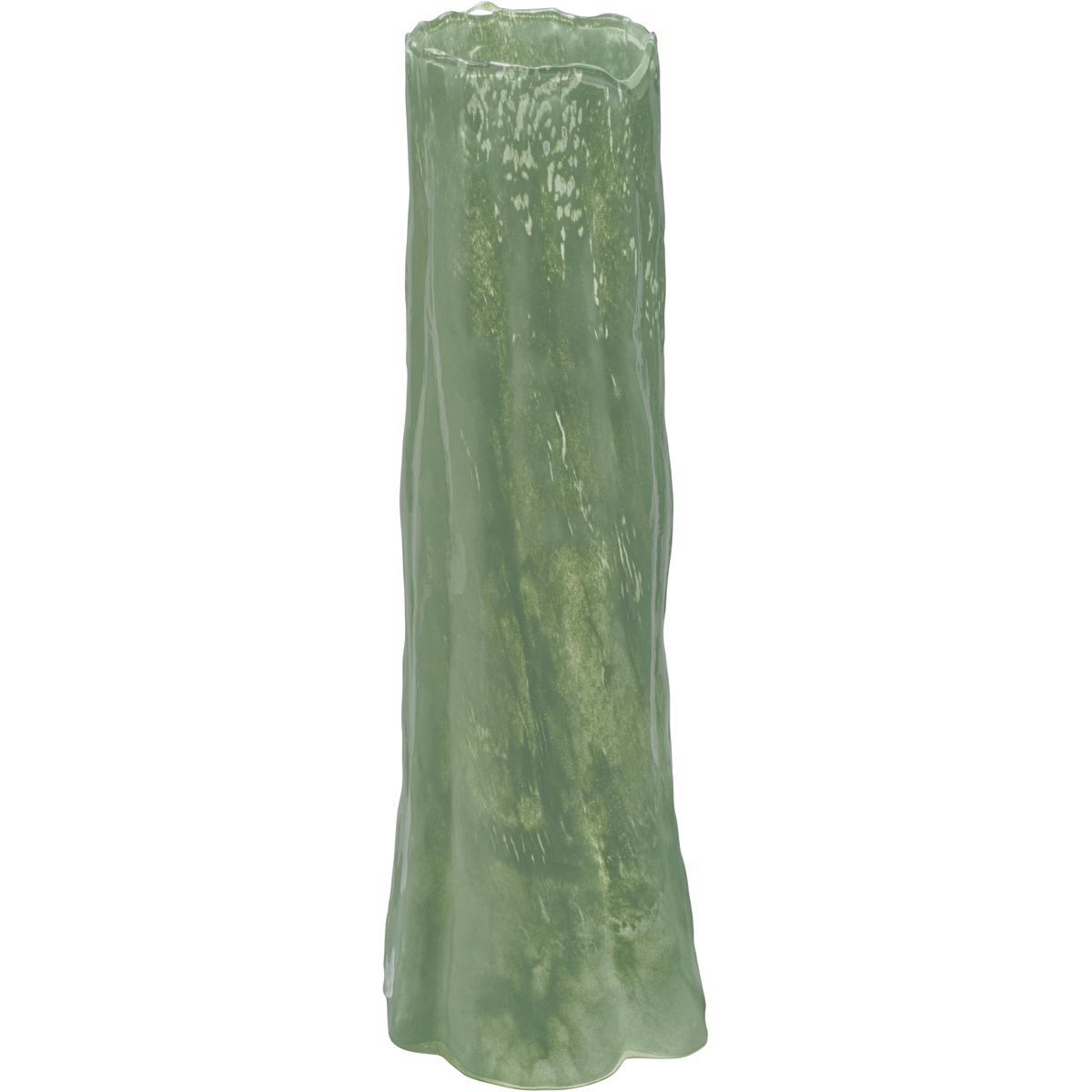 Jamie Young Co 7SEQU-LGGR Sequoia 20 X 7 inch Vase in Large, Green Glass, Large, Inline
