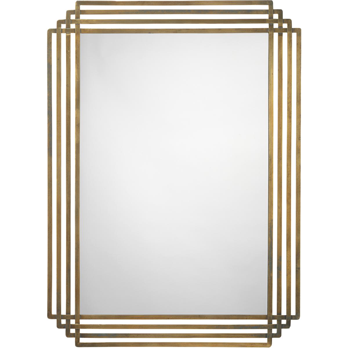 Jamie Young Co 7SERA-MIAB Serai 44 X 32 inch Antique Brass Mirror