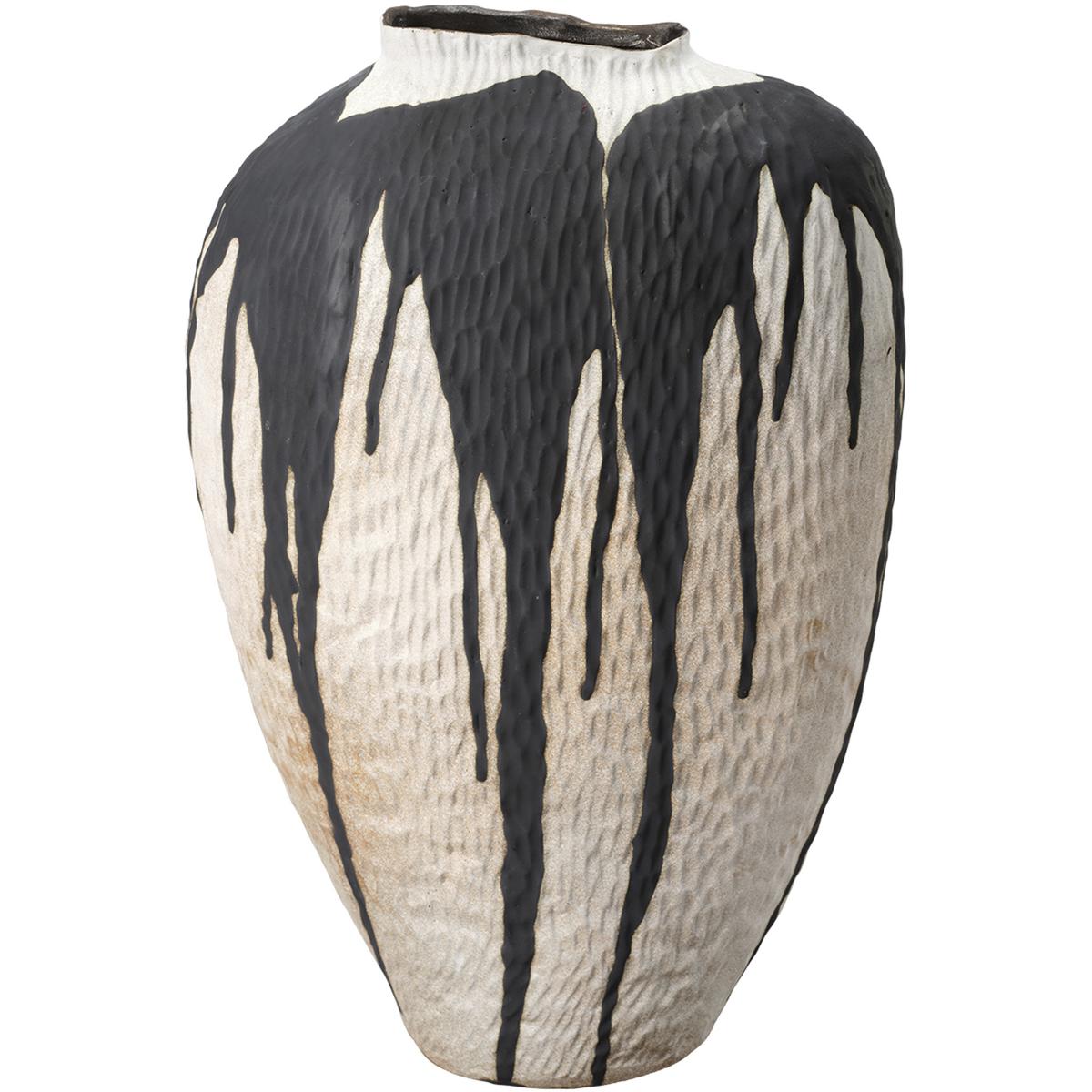 Jamie Young Co 7ZELD-VABK Zelda 18 X 12 inch Vase, Inline