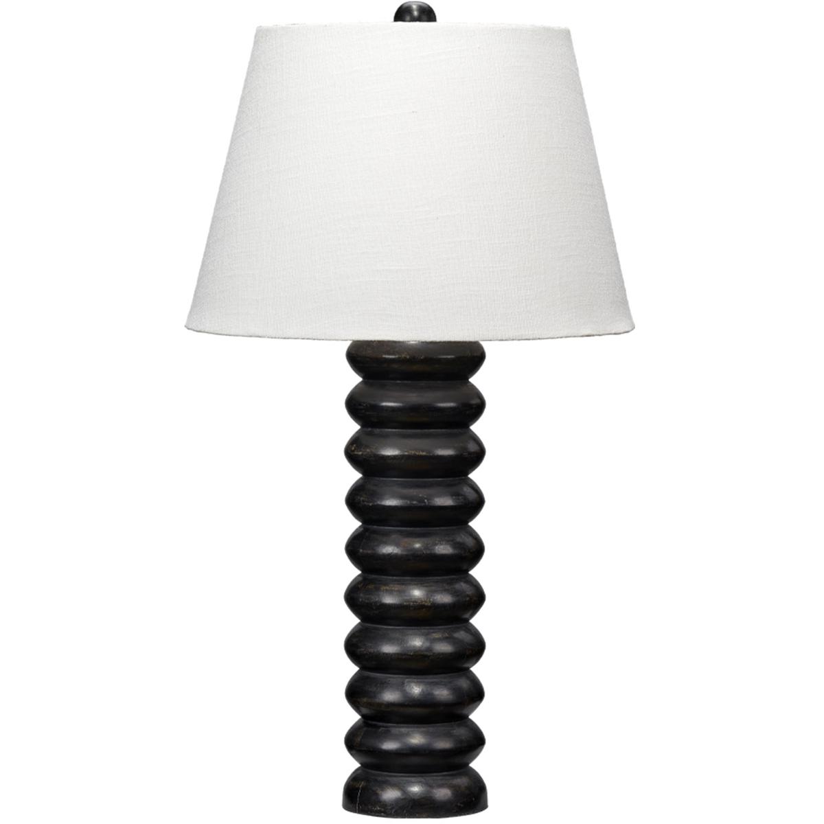 Jamie Young Co 9ABACUSTLBK Abacus 29.5 inch Black Table Lamp Portable Light