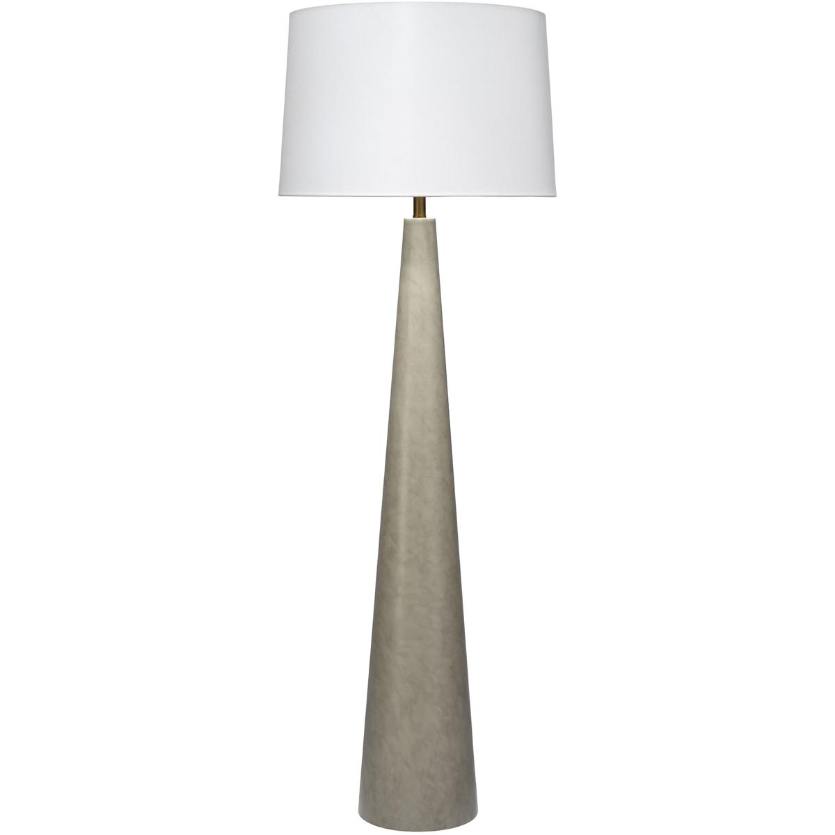 Jamie Young Co 9ALPSPFLGRAY Alps 66.5 inch 150 watt Warm Grey Floor Lamp Portable Light, Inline