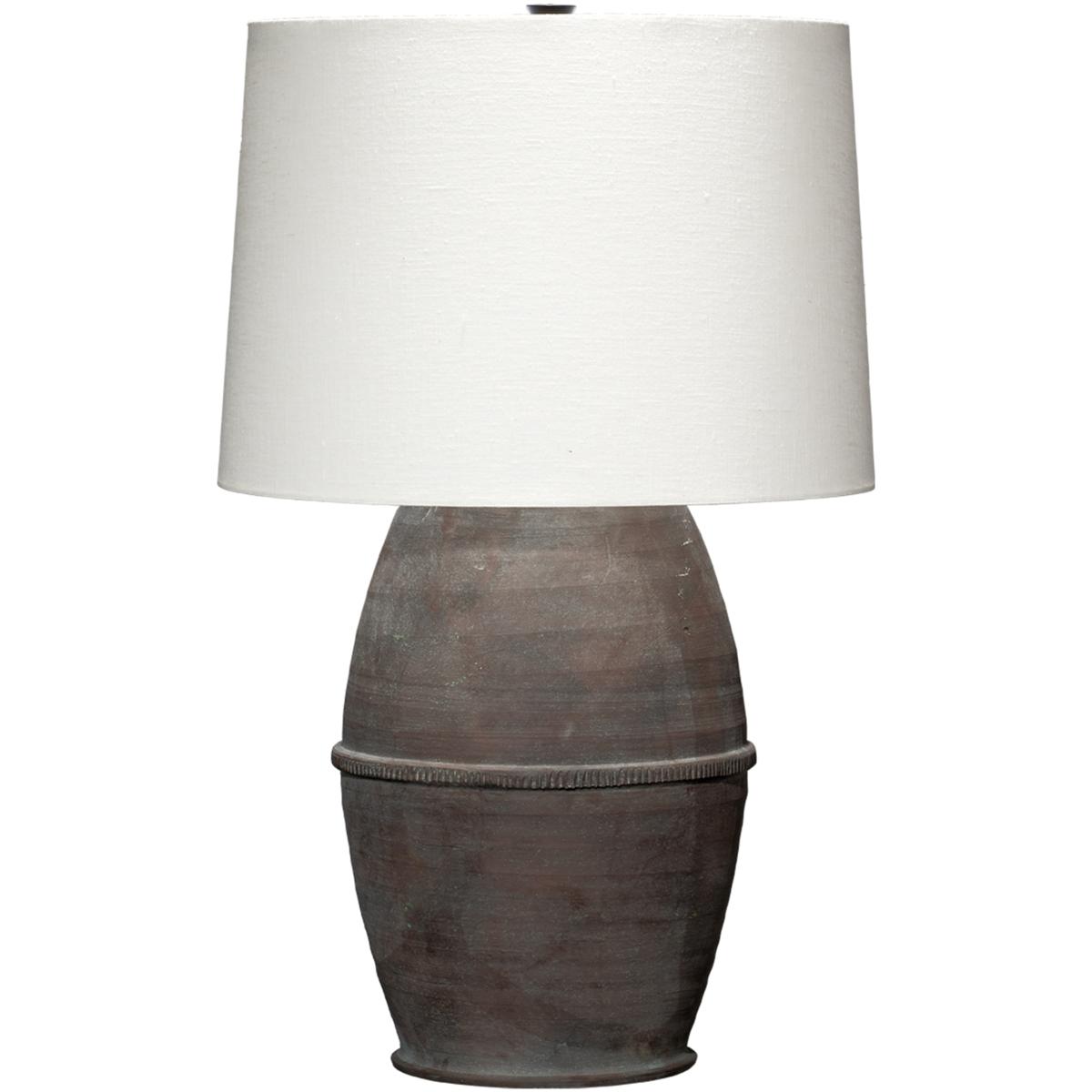 Jamie Young Co 9ANTIQUITLDG Antiquity 32 inch 150 watt Dark Grey Table Lamp Portable Light
