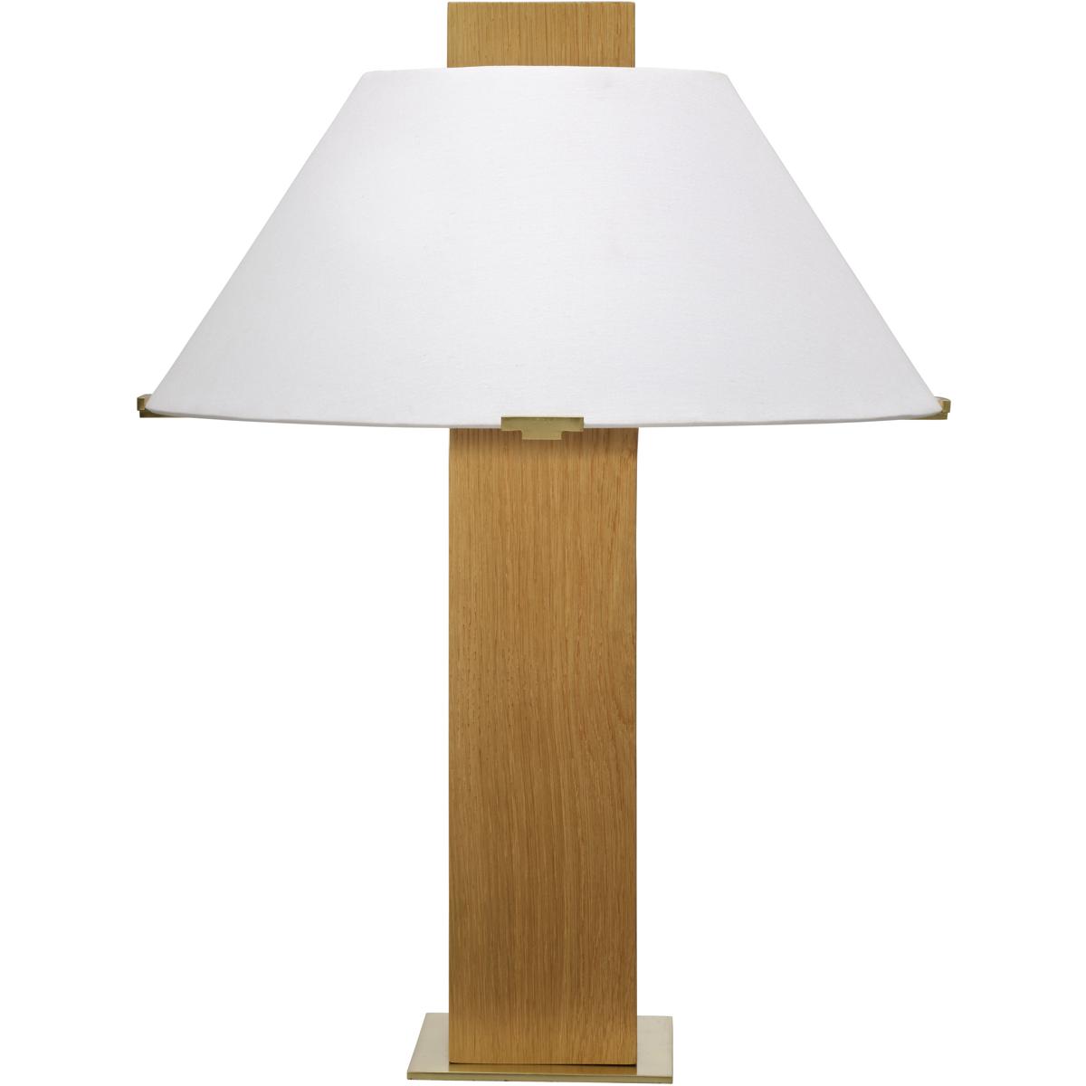 Jamie Young Co 9CRAFTSTLNA Craftsman 28.25 inch 60 watt Natural Oak Table Lamp Portable Light, Inline