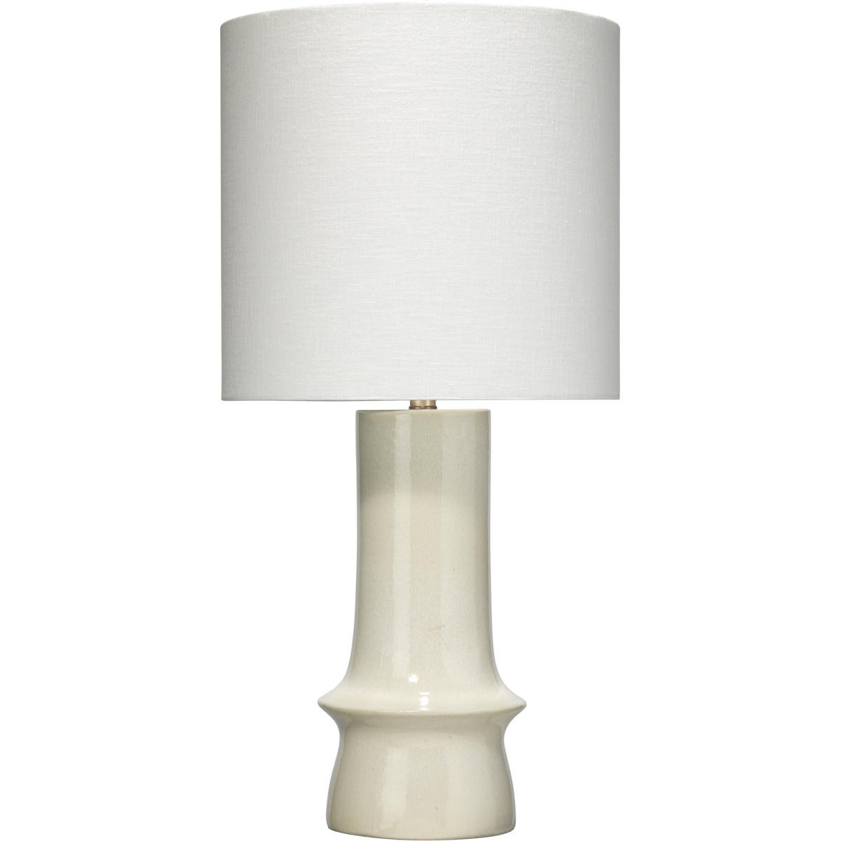 Jamie Young Co 9CRESTTLEGG Crest 31.5 inch 150 watt Eggshell Ceramic Table Lamp Portable Light