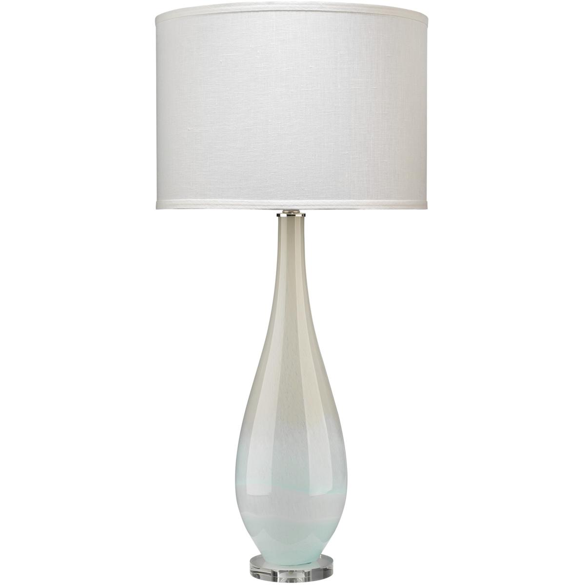 Jamie Young Co 9DEWDBLC131C Dewdrop 34.5 inch 150 watt Sky Blue Glass Table Lamp Portable Light