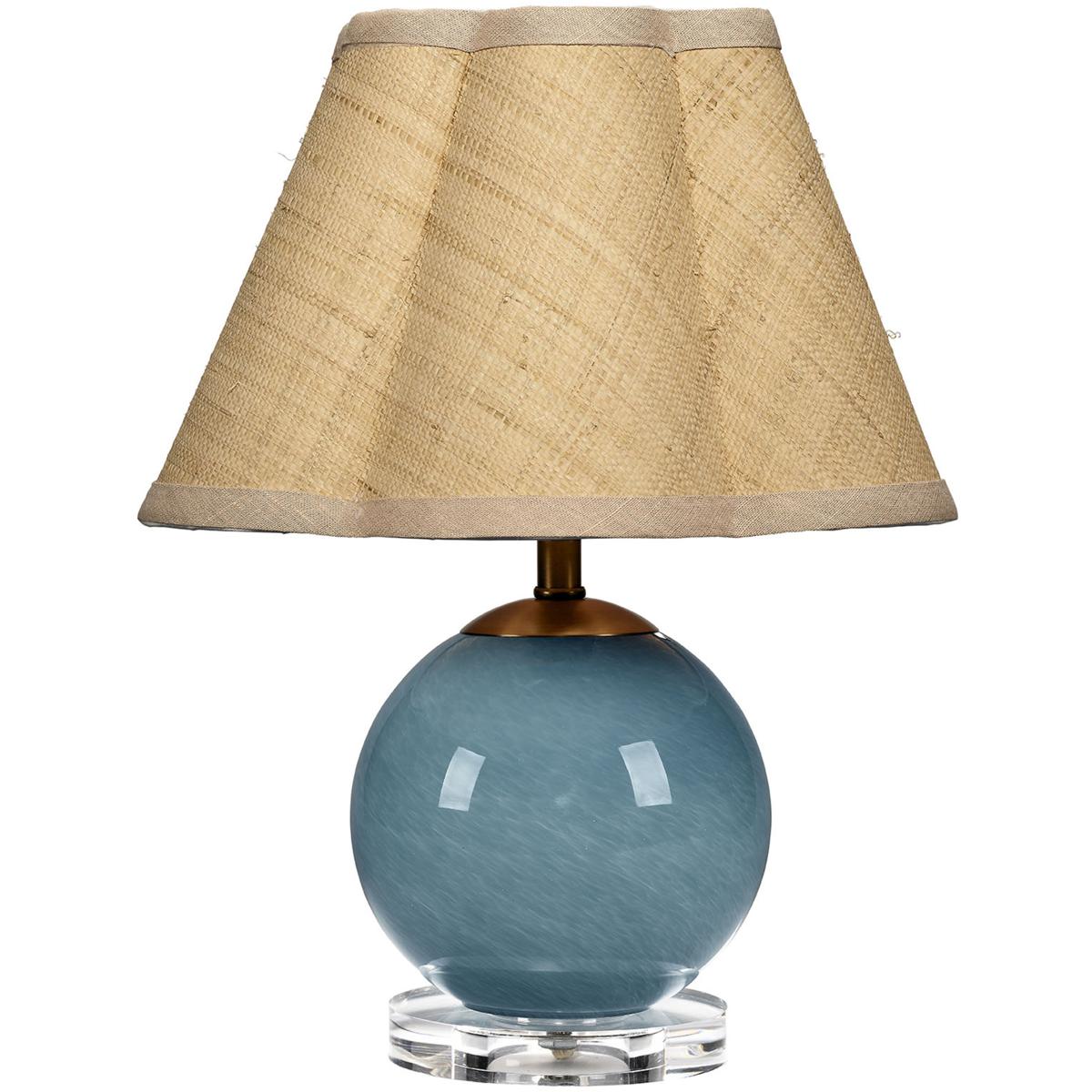 Jamie Young Co 9DOTTTLBLRA Dottie 14.5 inch 40 watt Blue Table Lamp Portable Light