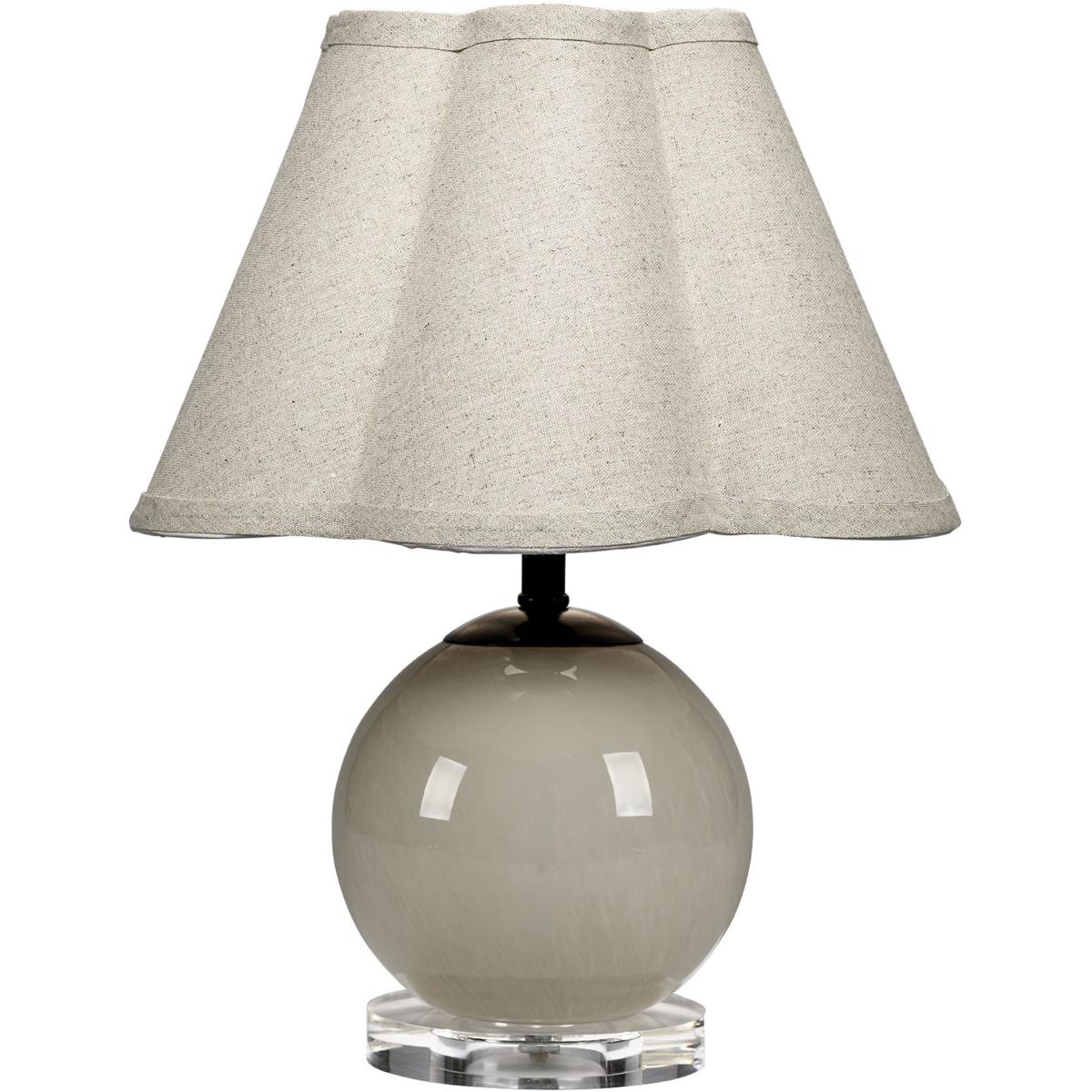 Jamie Young Co 9DOTTTLTANA Dottie 14.5 inch 40 watt Taupe Table Lamp Portable Light