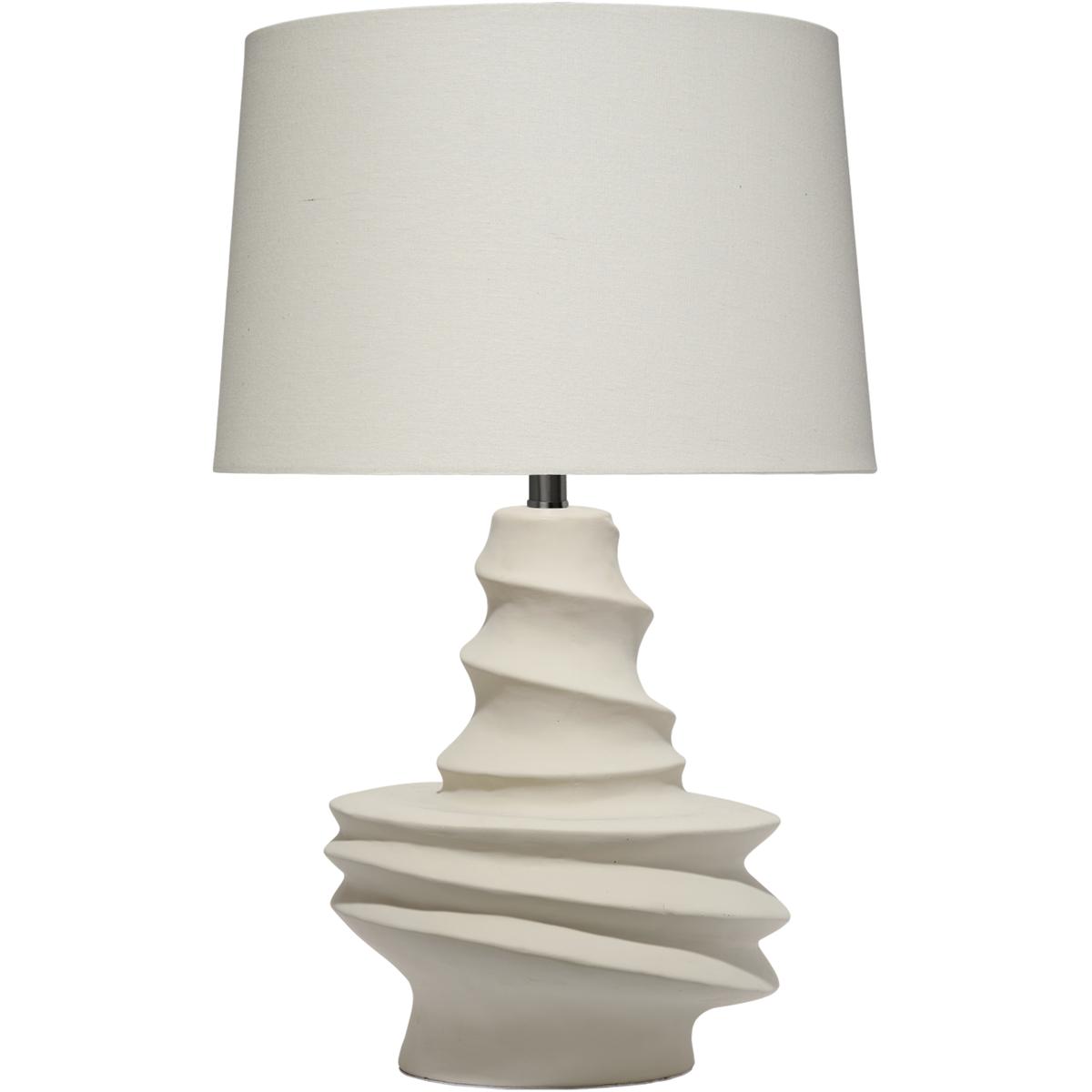 Jamie Young Co 9DUNETLOW Dune 28.5 inch 150 watt Matte Off White Table Lamp Portable Light