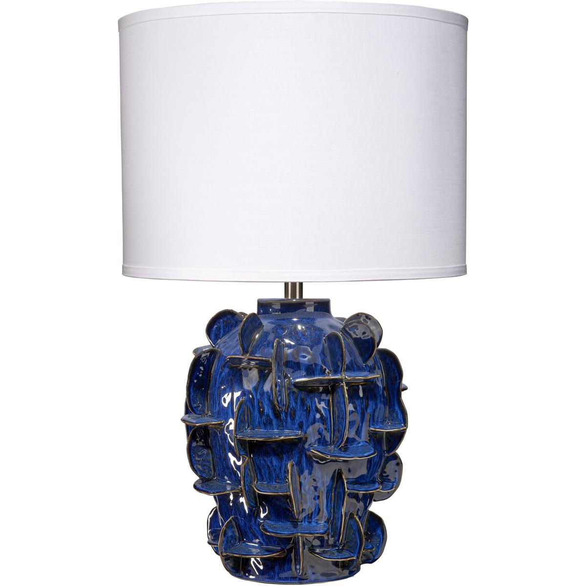 Jamie Young Co 9HELIOSTLCO Helios 30.5 inch 150 watt Cobalt Blue Table Lamp Portable Light