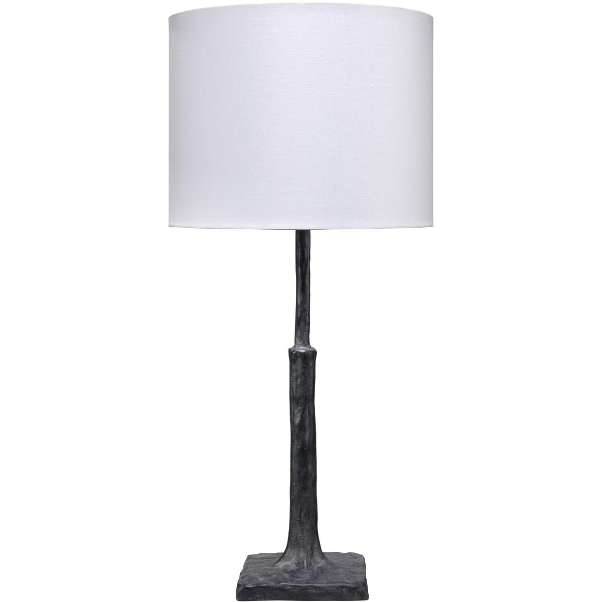 Jamie Young Co 9HUMBLETLCHA Humble 32 inch 150 watt Textured Charcoal Plaster Table Lamp Portable Light