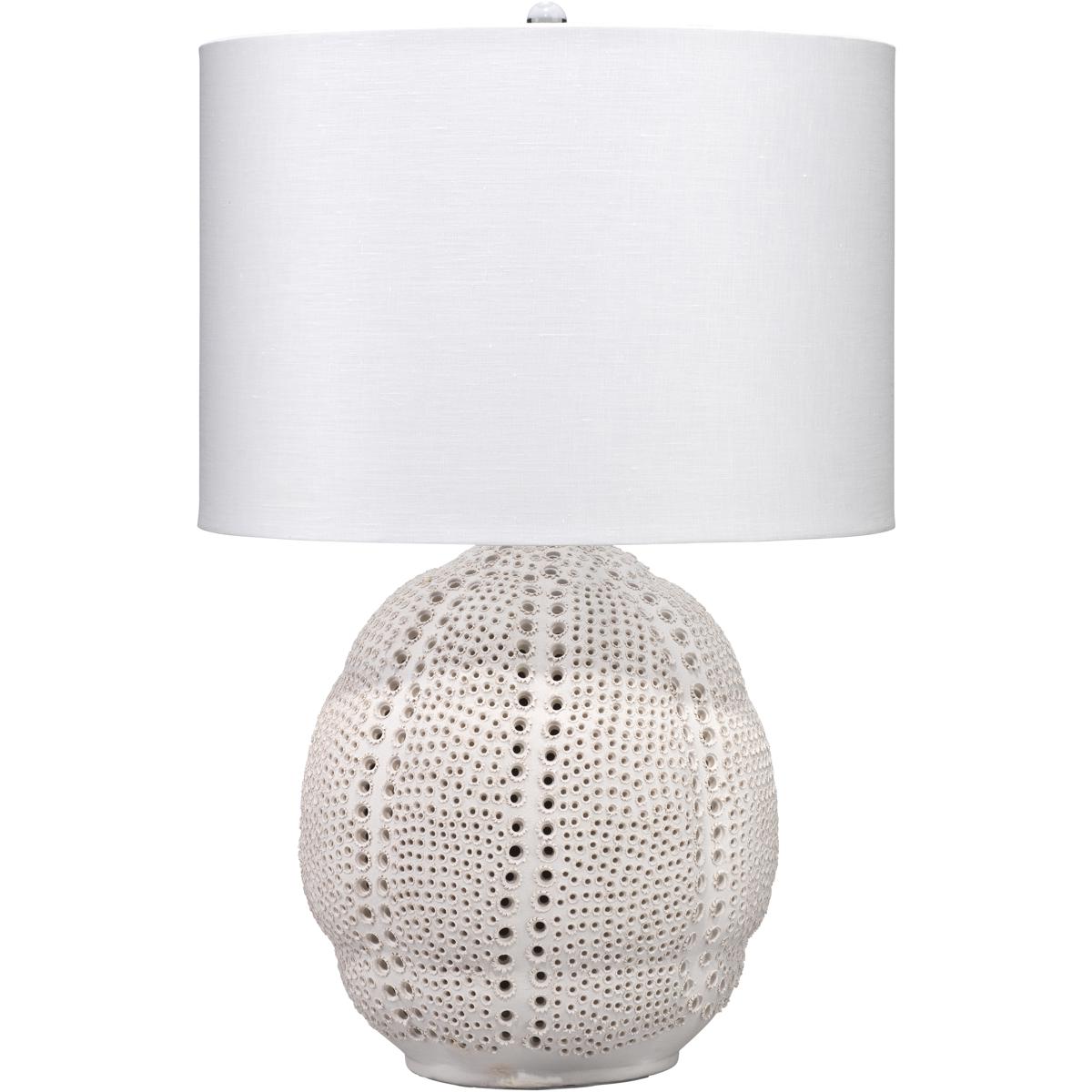 Jamie Young Co 9LUNARTLWH Lunar 25.5 inch 150 watt Matte White Porcelain Table Lamp Portable Light