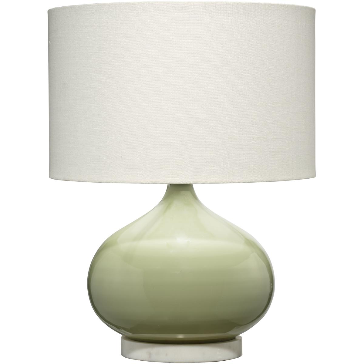 Jamie Young Co 9MOSSTLSG Moss 20.75 inch 150 watt Sage Green Table Lamp Portable Light, Inline