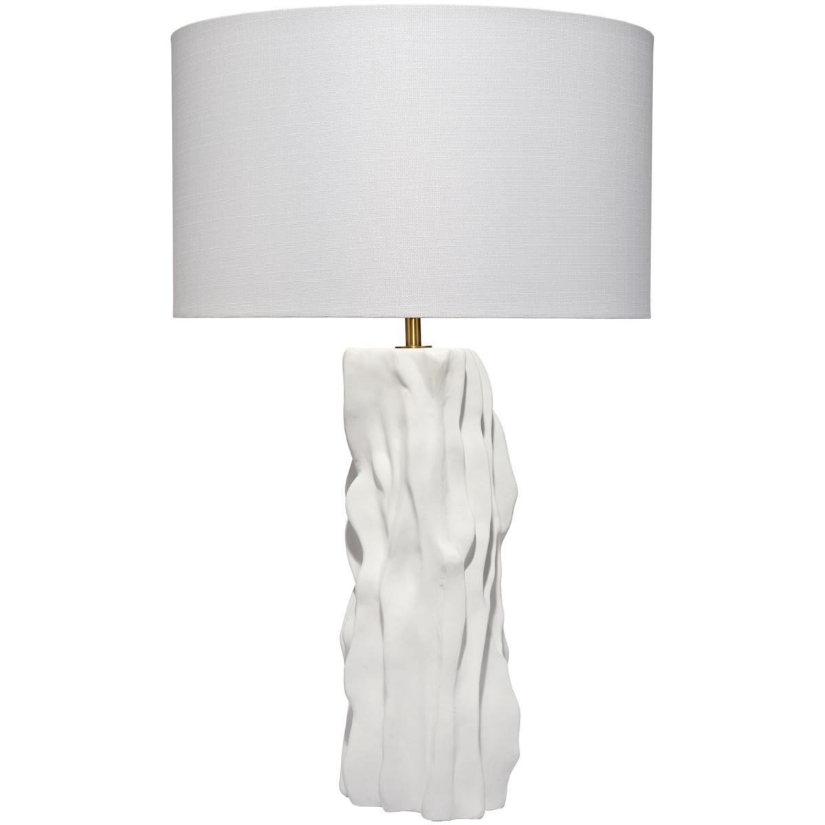 Jamie Young Co 9SWEETWOTLWH Sweetwood 32.5 inch 150 watt Matte White Table Lamp Portable Light