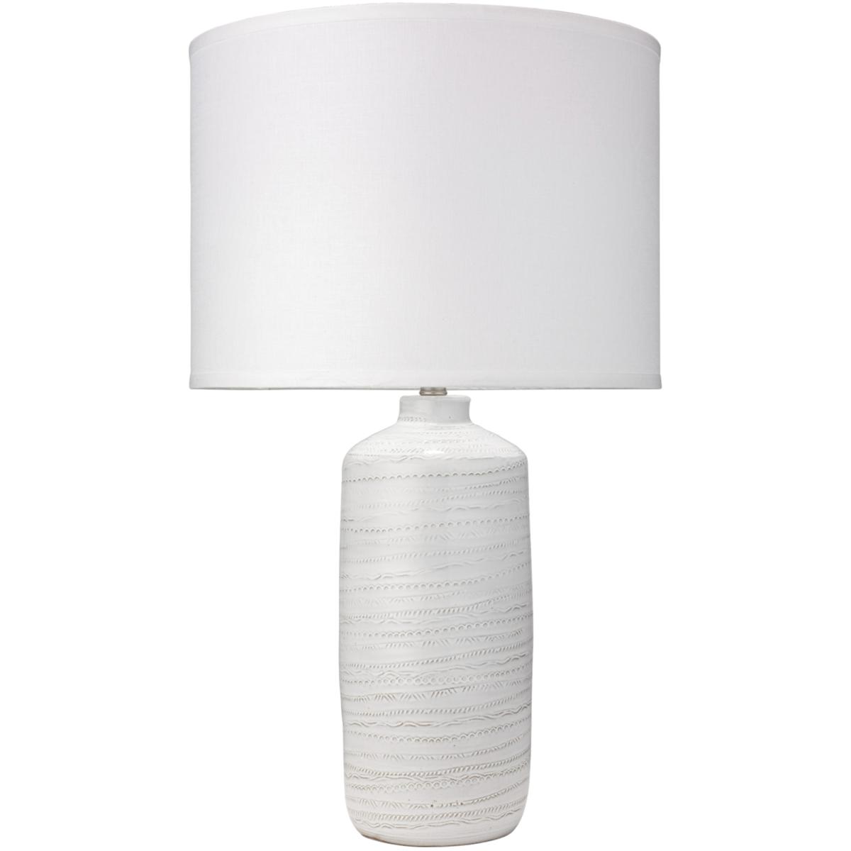 Jamie Young Co 9TRACWHD131L Trace 31.5 inch 150 watt White Table Lamp Portable Light