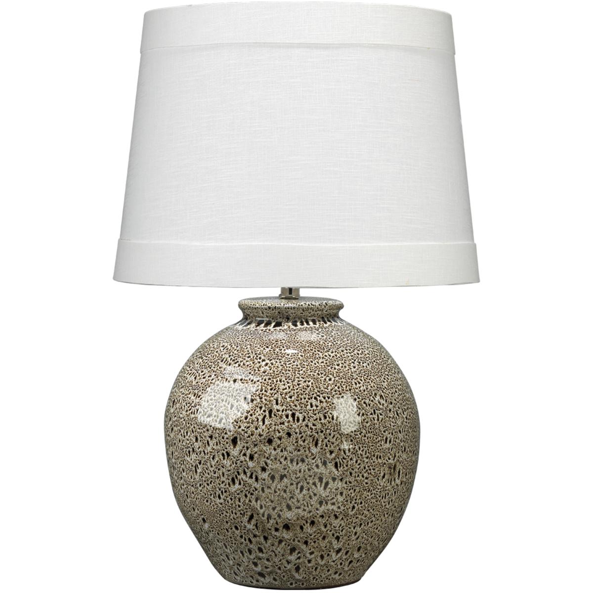 Jamie Young Co 9VEGABONDBR Vagabond 30.25 inch 150 watt Brown Reactive Glaze Ceramic Table Lamp Portable Light