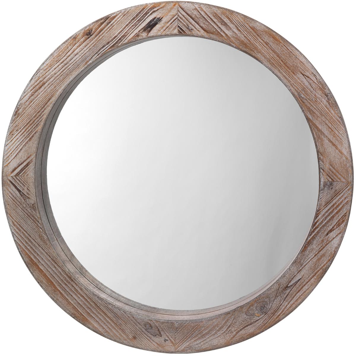 Jamie Young Co BL616M1 Reclaimed 36 X 36 inch Natural wood Mirror