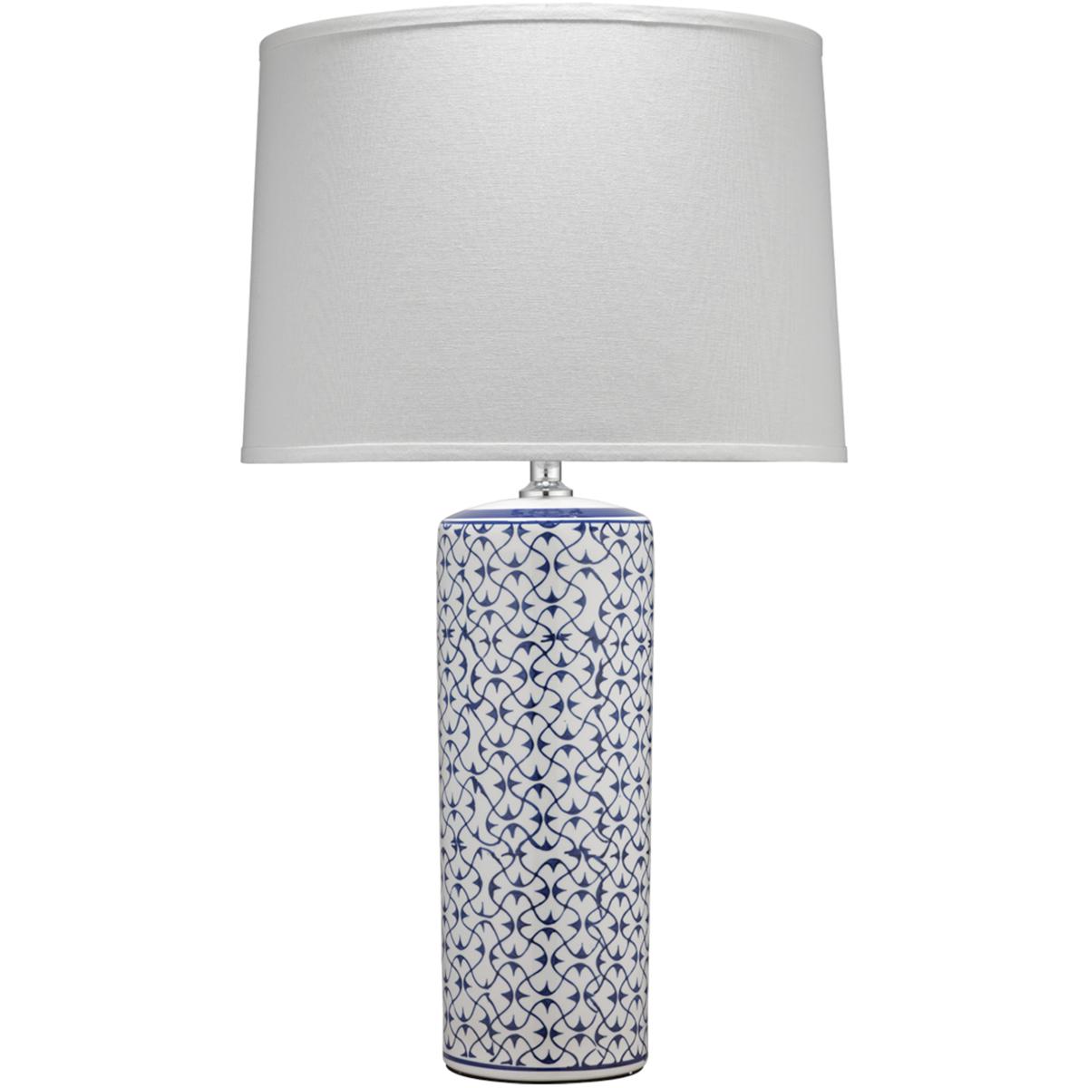 Jamie Young Co BL916-TL1 Vivian 28.5 inch 150 watt Blue and white ceramic Table Lamp Portable Light