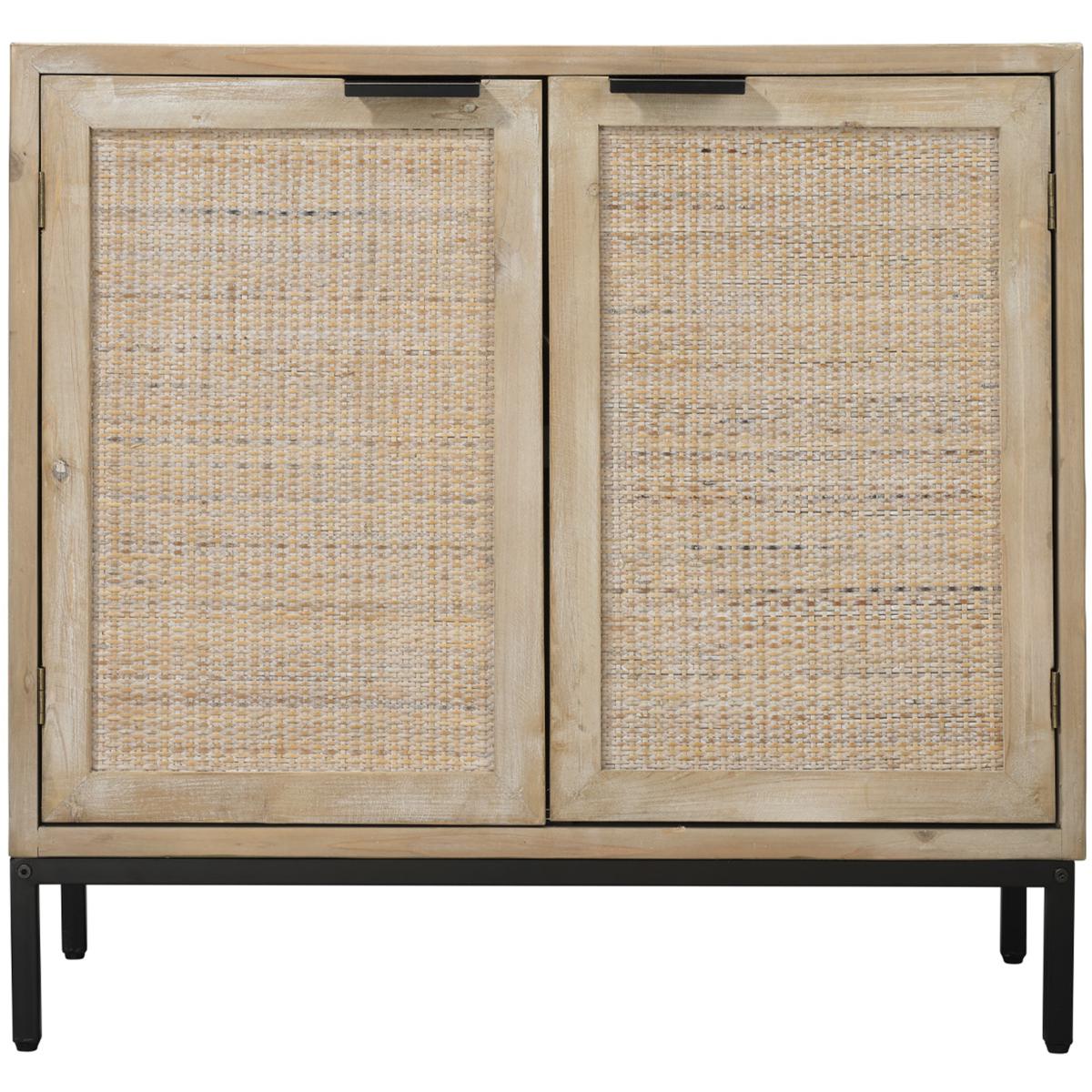 Jamie Young Co LS20REEDCABW Reed Brown Cabinet