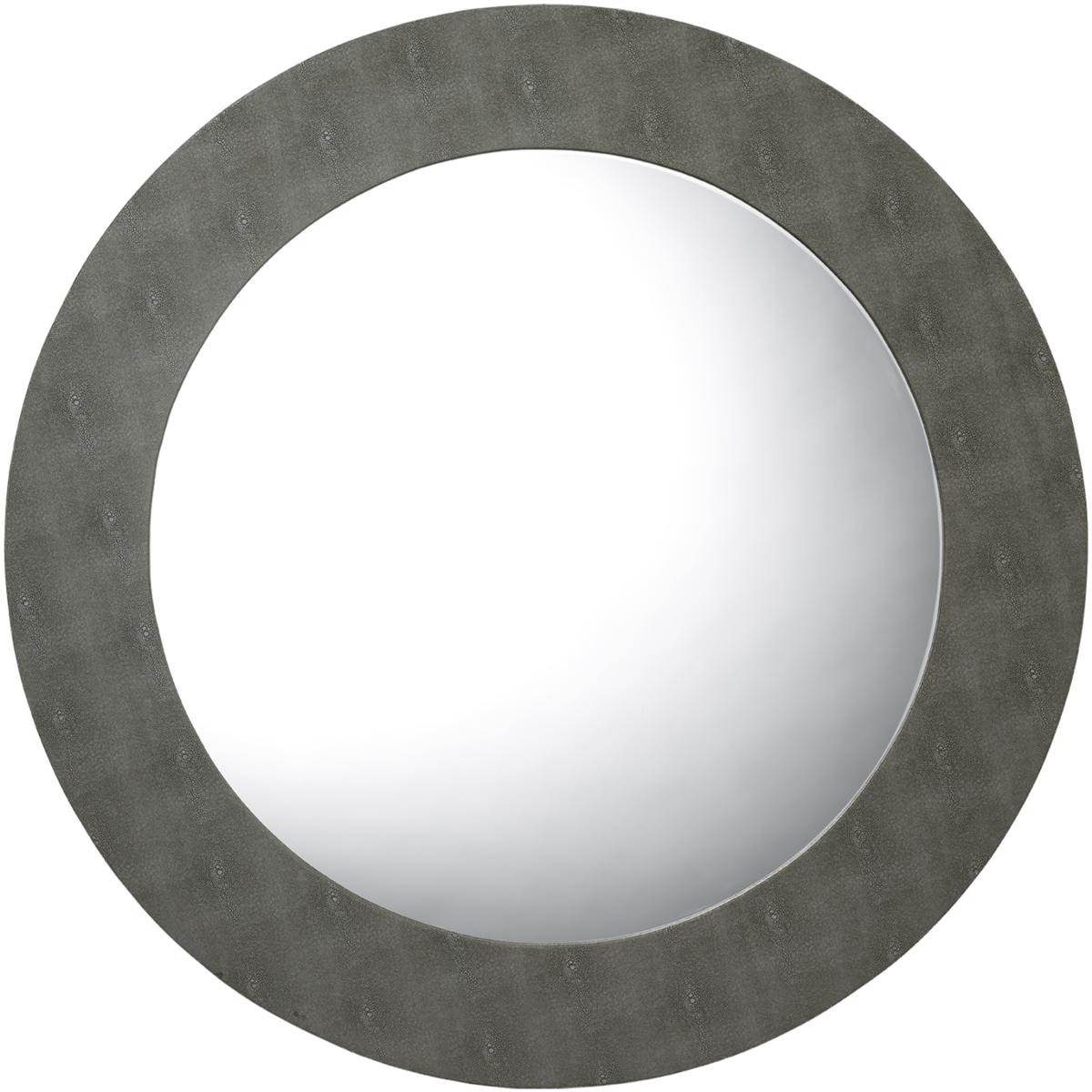 Jamie Young Co LS6CHESRNDGR Chester 36 X 36 inch Grey Mirror