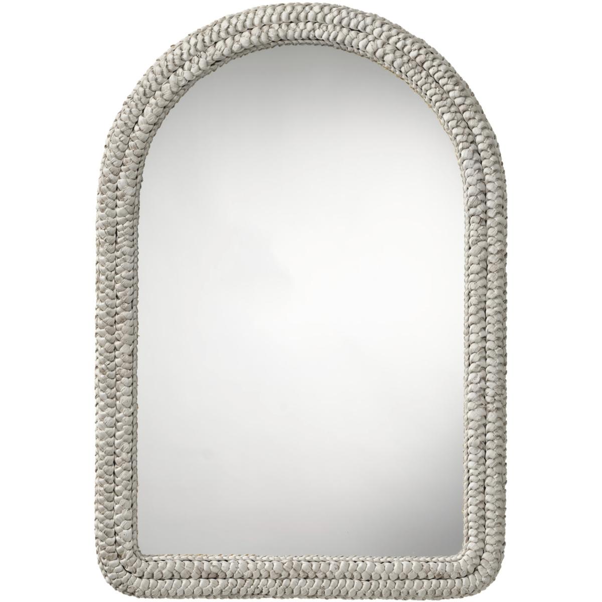 Jamie Young Co LS6GRAINMINA Grain 38 X 26 inch Natural Cornhusk Mirror
