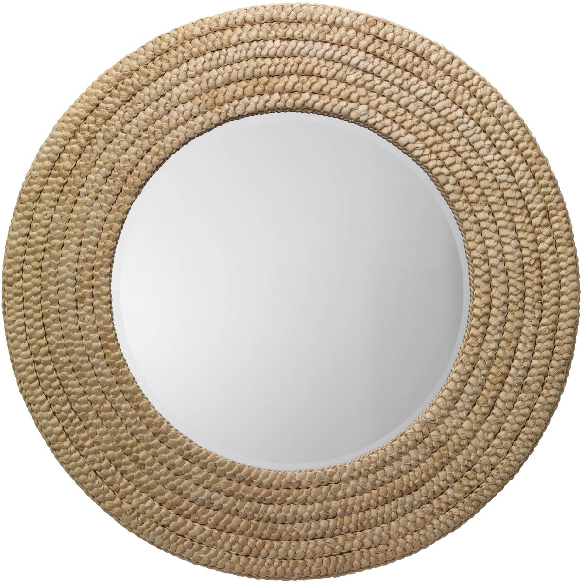 Jamie Young Co LS6MEADMISG Meadow 36 X 36 inch Natural Seagrass Mirror