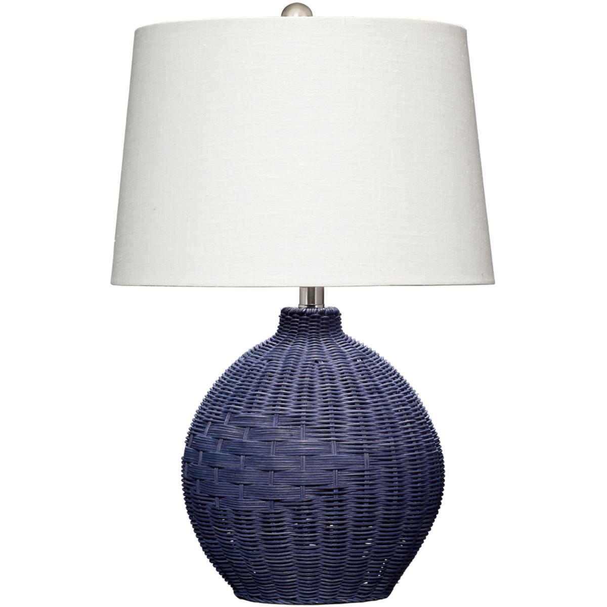 Jamie Young Co LS9CAPEINDIG Cape 22 inch 150 watt Indigo Blue Table Lamp Portable Light